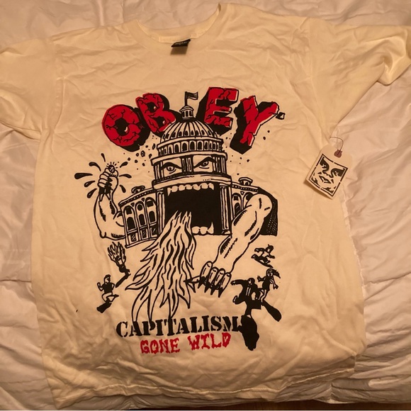 Vintage Obey T-Shirt S - Picture 2 of 6